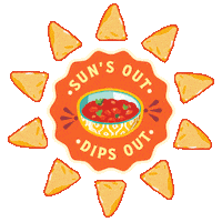 Chips And Dip Salsa Sticker by ¡Yo Quiero!