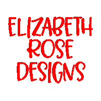 hielizabethrose hielizabethrose elizabeth rose designs Sticker