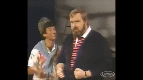 paper57mache giphygifmaker sctv onstage assault GIF