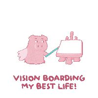 Flying Pig Sticker by PositivelyPigasus