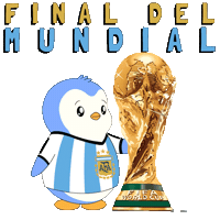 Vamos Argentina World Cup Sticker by Pudgy Penguins