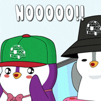 Oh No Penguin GIF by Pudgy Penguins