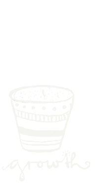 JuliaUlfertsIllustrations flower plant growth pot Sticker