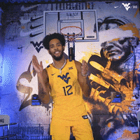 College Basketball Mountaineers GIF by WVU Sports
