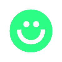 BomCupomBrasil smile green brand delivery Sticker