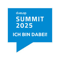 Summit Dabei Sticker by d.velop