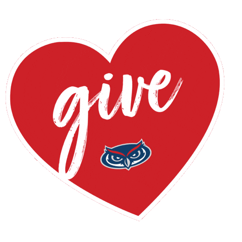 Fau Giving Sticker by Florida Atlantic University