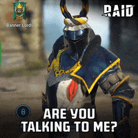 are you talking to me warrior GIF