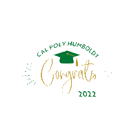 Graduation Commencement Sticker by HumboldtState