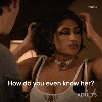 Who Is She Nick Kroll GIF by Adults