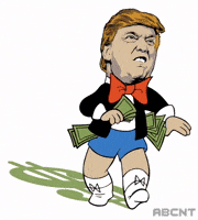 President Trump Animation GIF by ABCNT