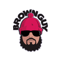 Brownguymadeit Sticker by TORONTO.BLACK™