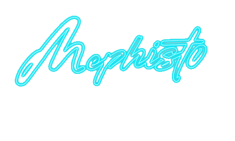 90S Neon Sticker by Horeischy GmbH, Bar Mephisto