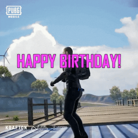 Happy Birthday Fun GIF by Official PUBG MOBILE