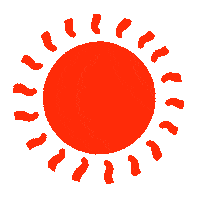 Summer Sun Sticker
