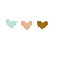 Cute Hearts Sticker