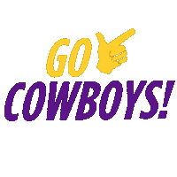 Cowboys Hsu Sticker by Hardin-Simmons University