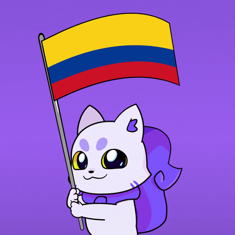 Coffee Flag GIF by Lucky Kat Studios