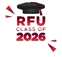 Rfu Sticker by Rosalind Franklin University of Medicine and Science