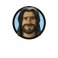 jesus lol Sticker