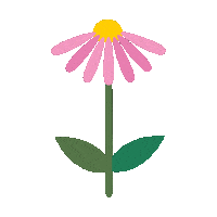 Pink Travel Sticker by Kew Gardens