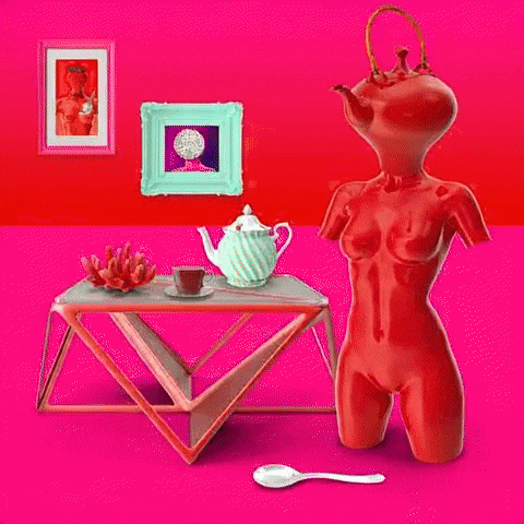 Tea Time GIF by The LSD Hotel