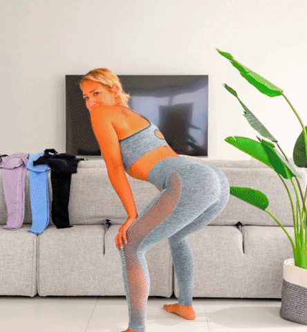 vickyjustiz giphygifmaker fitness workout exercise GIF