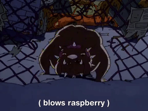 nickrewind giphydvr nicksplat aaahh real monsters giphyarm037 GIF