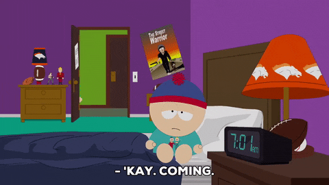 stan marsh bed GIF by South Park 