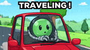 Driving On The Road GIF by InfiNFT Royale