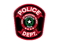 Police Sticker by Meadows Place
