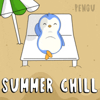 Relaxed Summer GIF by Pudgy Penguins
