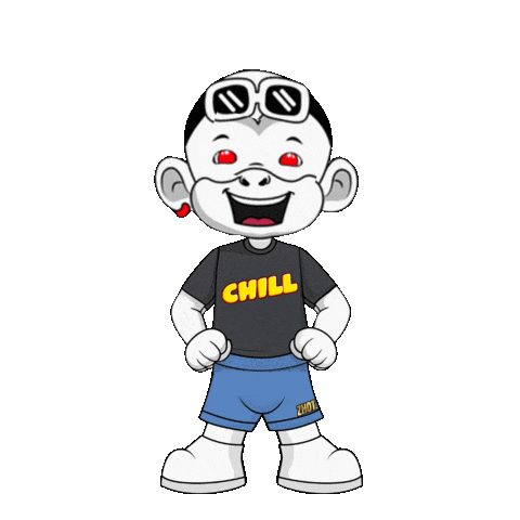 Chill Out Sticker by Zhot