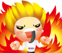 Angry Fire GIF by DBS Bank Ltd