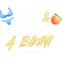 Booty Bikini Sticker by Stone Fit