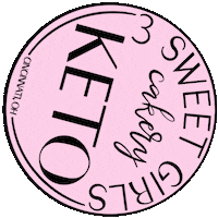 Cake Cupcake Sticker by 3 Sweet Girls Cakery