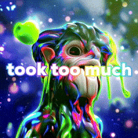 Stoned Ape Theory Acid GIF by The LSD Hotel
