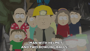 cave bowling balls GIF by South Park 