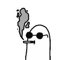Smoke Smoking Sticker