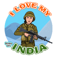 India Flag Sticker by Bobble