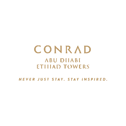 Conradabudhabi Sticker by Conrad Etihad Towers Abu Dhabi