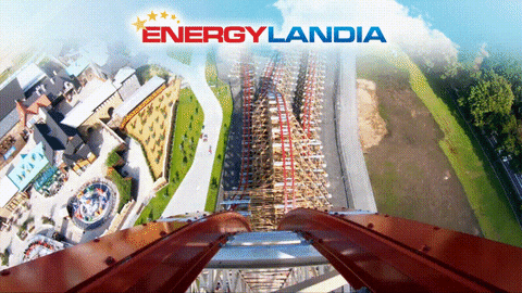 energylandia giphyupload fun rollercoaster amusementpark GIF