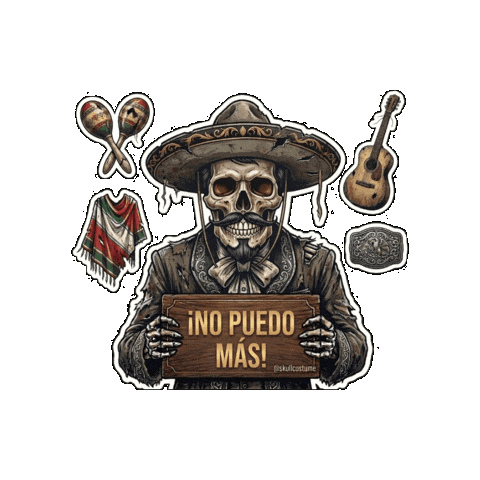 Halloween No Puedo Mas Sticker