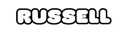R Russell Sticker