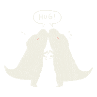 Dino Hug Sticker by Threadless