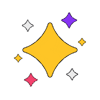 Pink Shining Sticker