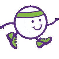GoodFridayAppeal running run runner good friday appeal Sticker