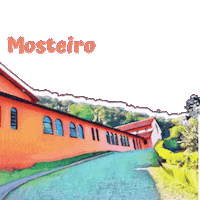 Monastery Sticker by Mosteiro da Virgem