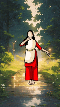 Happy Dancing Girl GIF