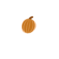 Crazylifeofash halloween fall pumpkin gourd Sticker